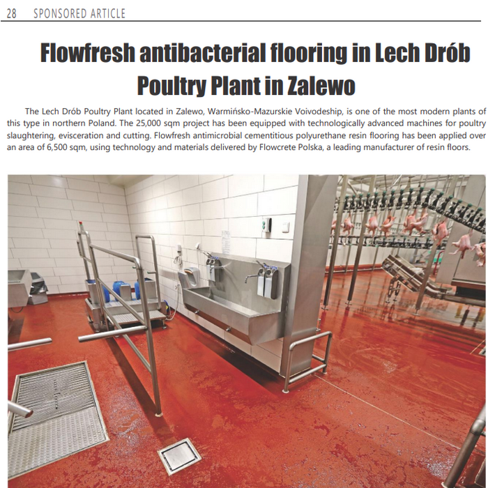 Article on antibacterial floors